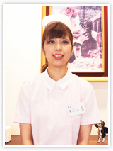 動物看護士　松本　菜摘の写真